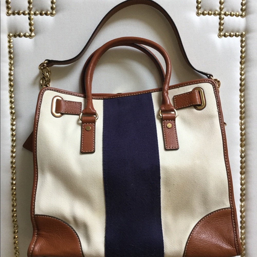 💙 Michael Kors Hamilton Bag LARGE 💙 - Picture 5 of 8
